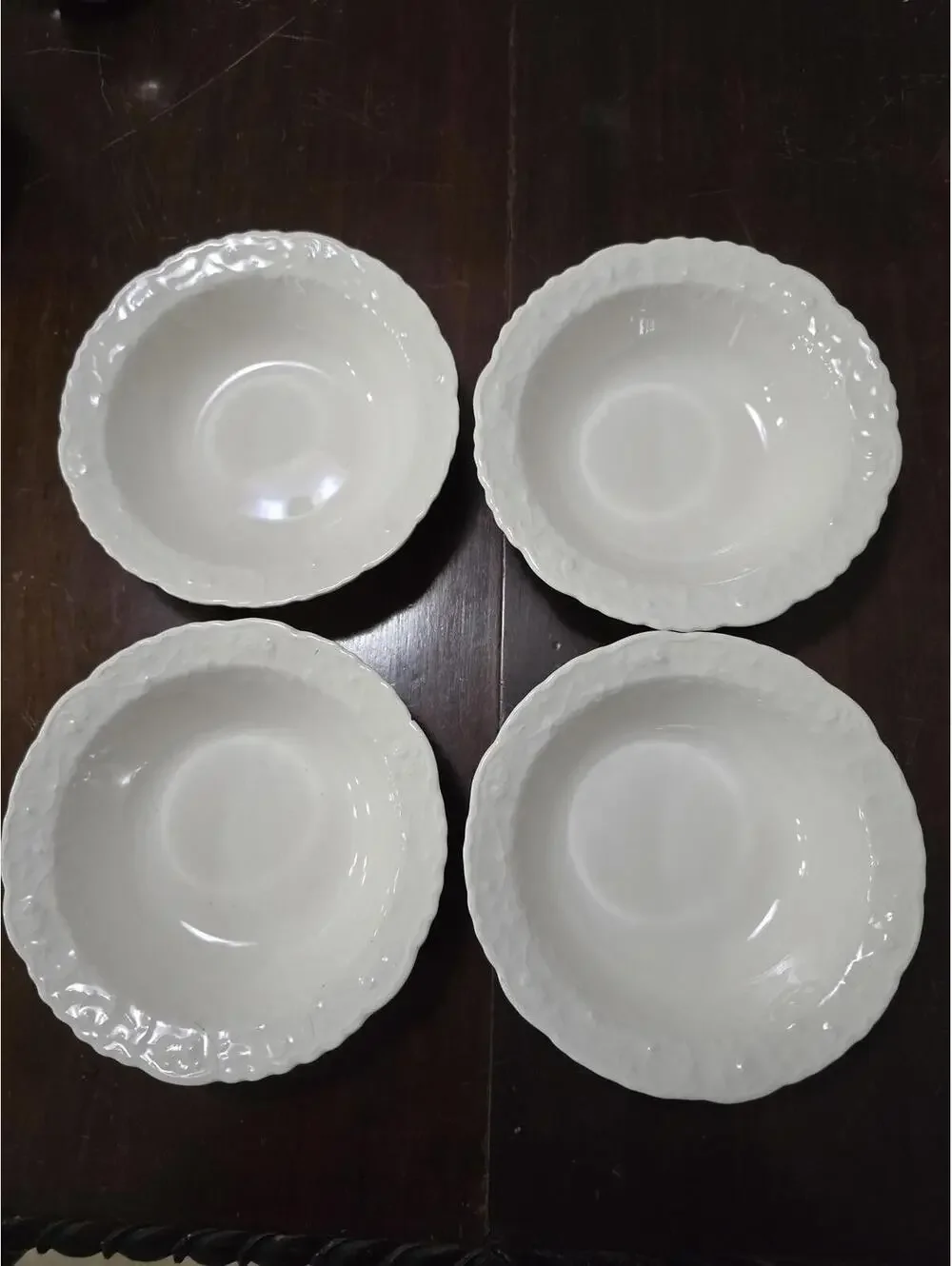1940s Vintage Pope Gosser China Rose Point China 6 3/4